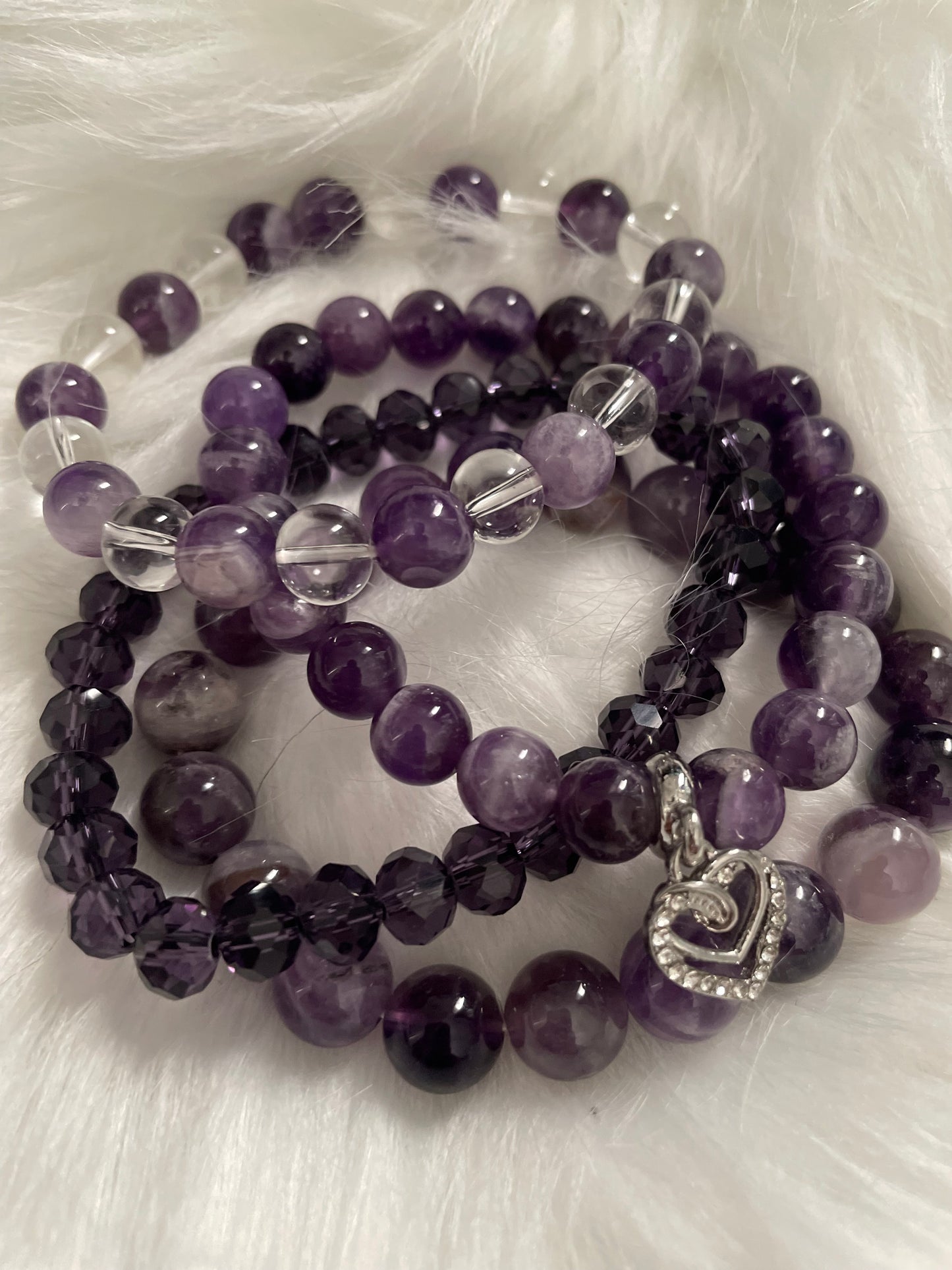 Amethyst Heart