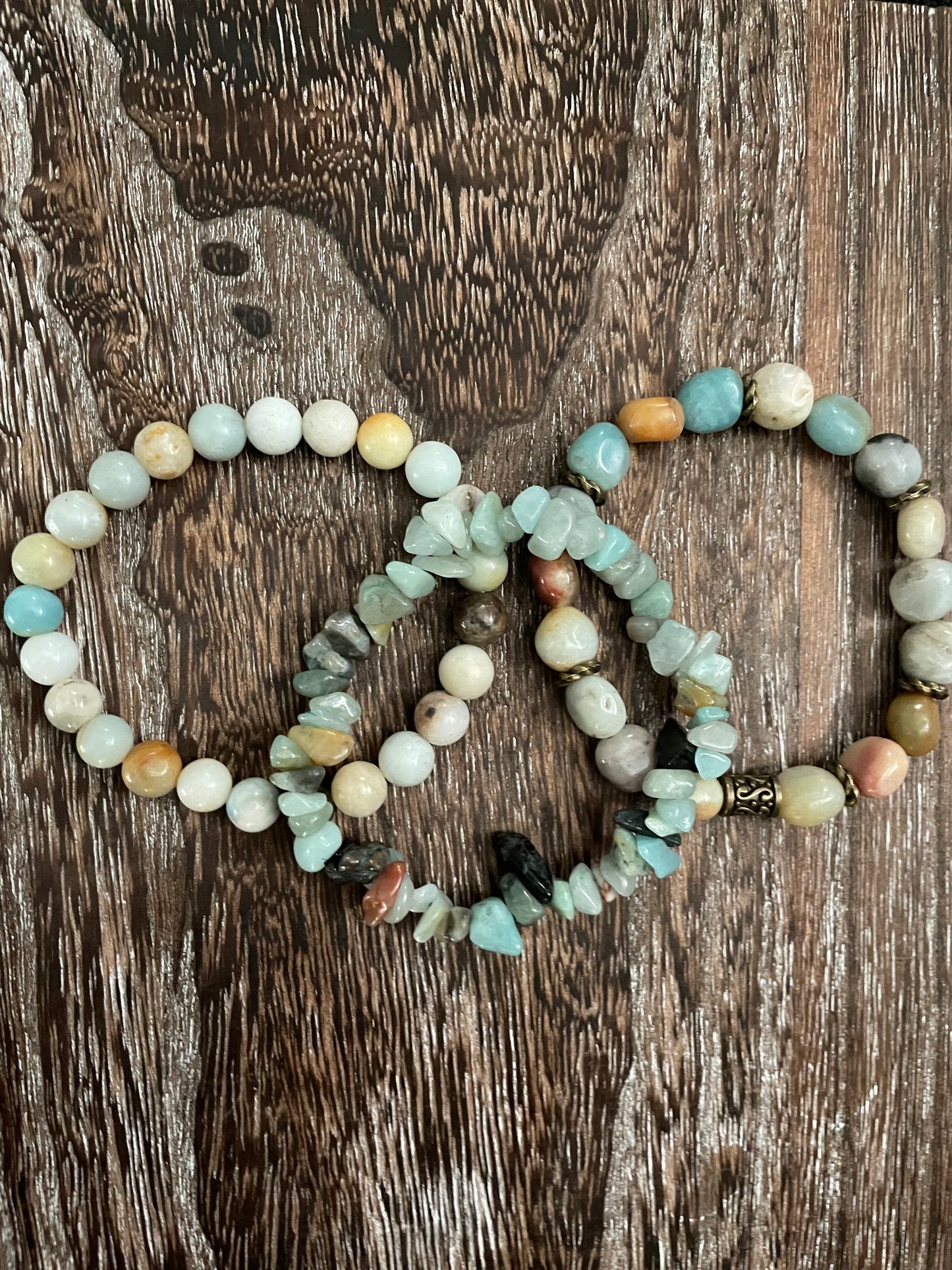 Amazonite-emotional balance and healing 3pc set