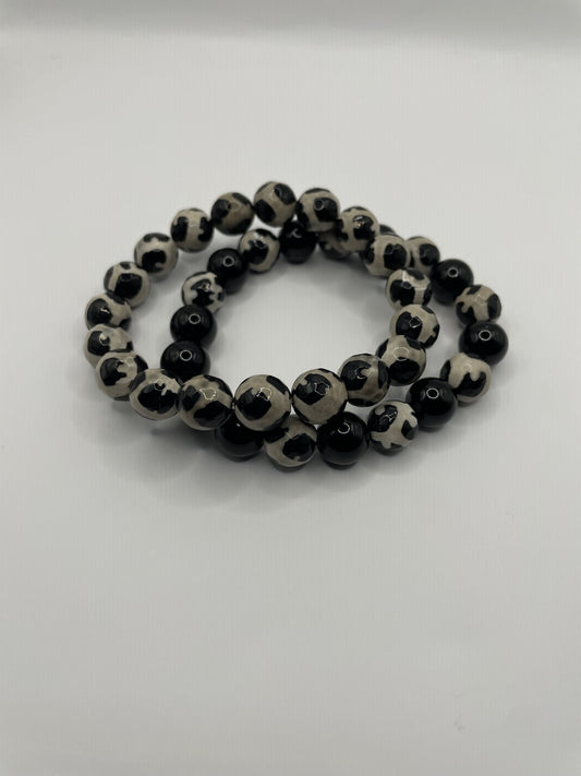 Black and White Agate