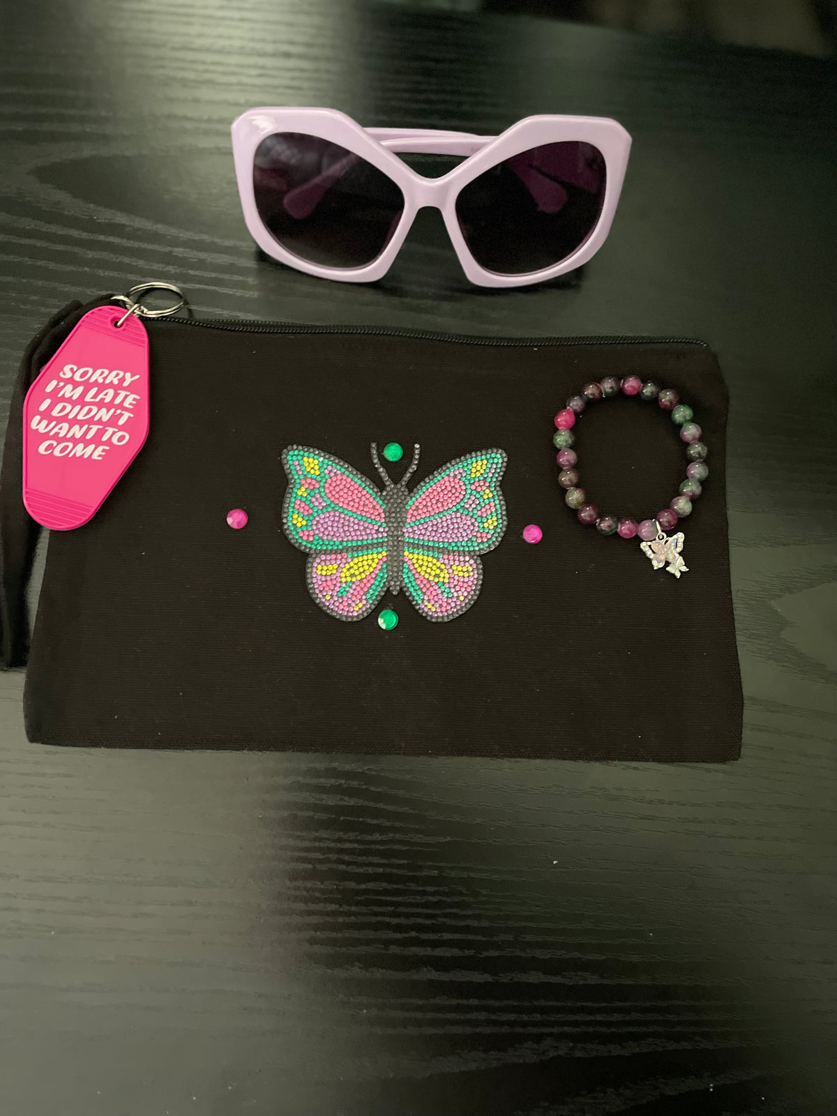 Butterfly wristlet bundle