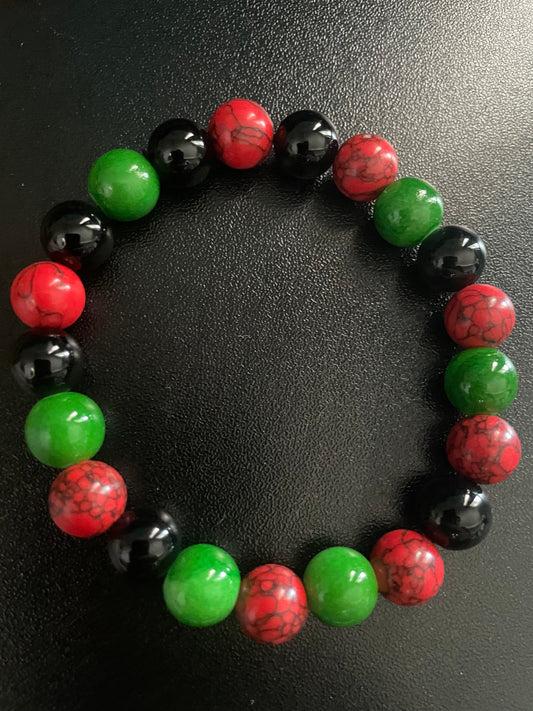 Red, Green, Black