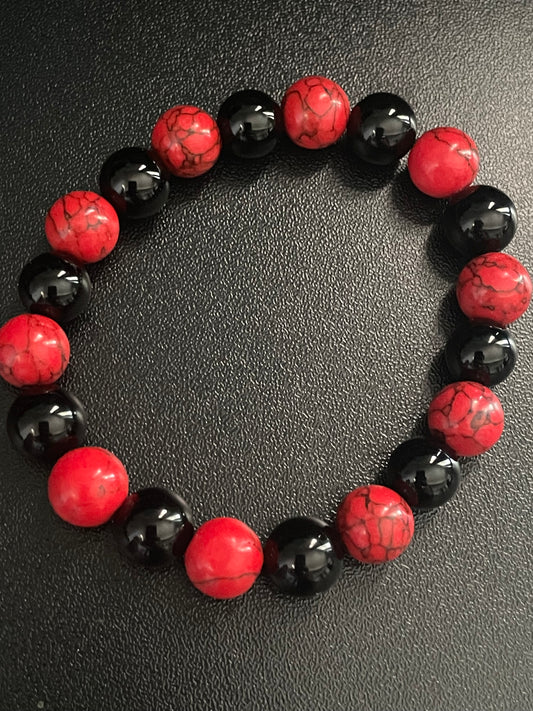 Red, Black